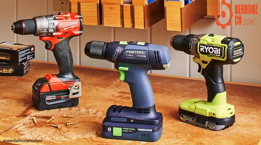 آموزش تعویض کلید دریل شارژی