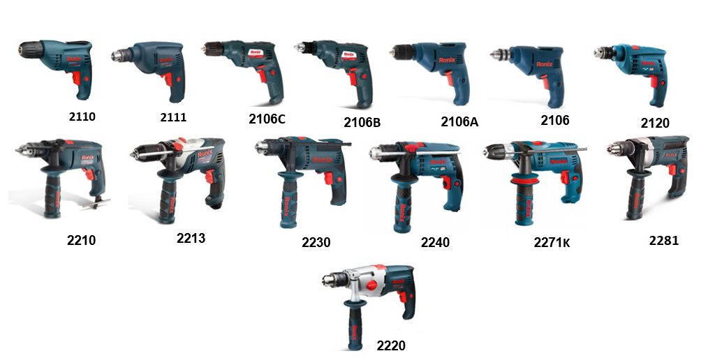انواع دریل | 10 دریل پرکاربرد بازار